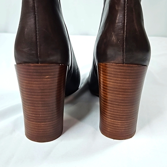 Lands End Women's Browm Leather Riding Boots Size 6 - Picture 5 of 9